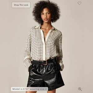 J.Crew Jules classic-fit shirt in foulard print